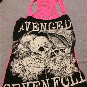 Women’s lace back Avenged7fold